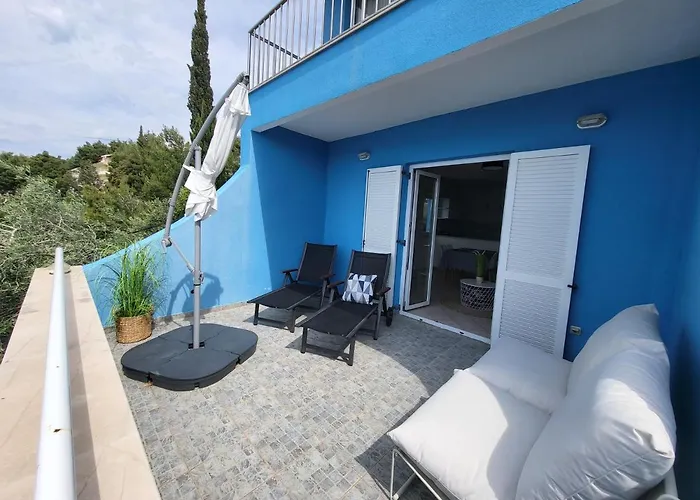 Vila Blue With Bbq, Wifi And Stunning View Celina